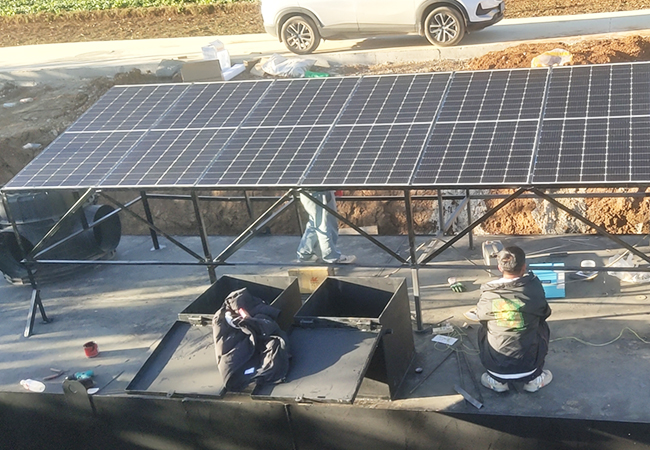太陽能地埋式一體化汙水處理設備